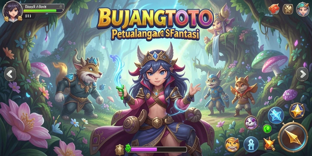 Tampilan menarik dari gameplay BUJANGTOTO di dunia petualangan.