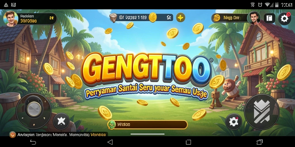 Tangkapan layar GENGTOTO menampilkan gameplay menyenangkan dan penuh warna.