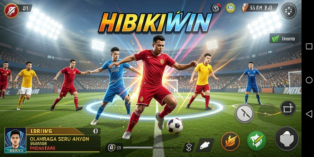 Gameplay seru HIBIKIWIN dengan grafik yang menawan dan tantangan olahraga.