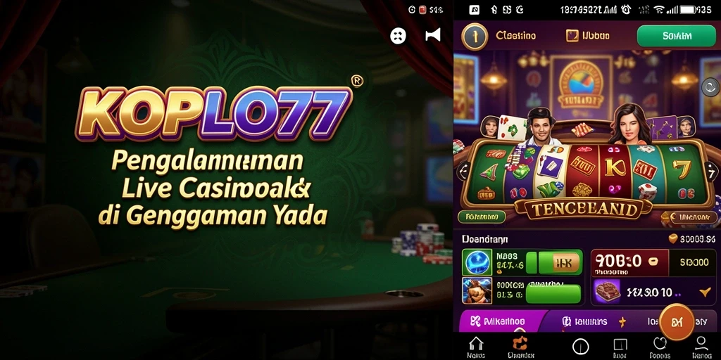 Tampilan menarik dari gameplay KOPLO77 yang memikat hati pemain.