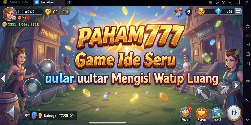 Tampilan gameplay seru dan menawan dari PAHAM777.