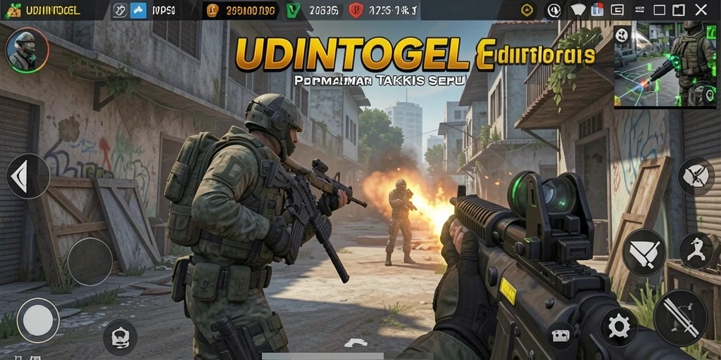 Tampilan menarik dari gameplay seru UDINTOGEL.